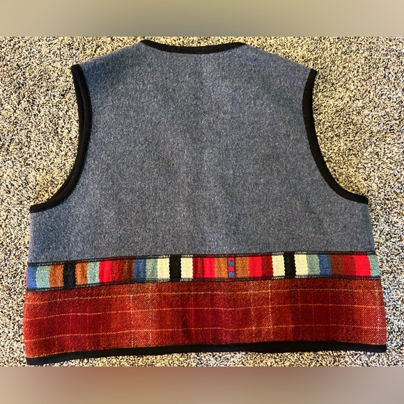 Vintage Canvasbacks Lutton & Horsefield Vest - Wool - Large - 80's/90's - Picture 5 of 5